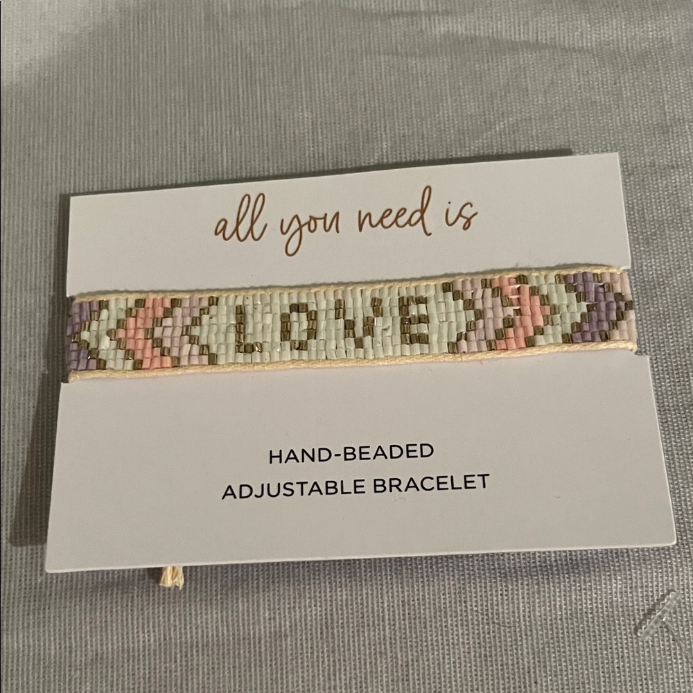 Chic Pastel Beaded Bracelet